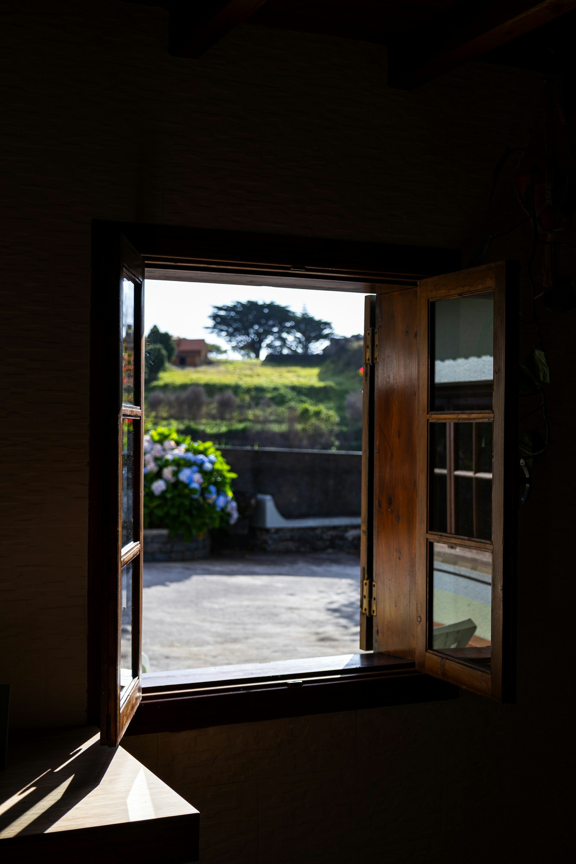 Открытое окно